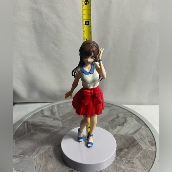 Bandai Spirits Rent-A-Girlfriend Chizuru Mizuhara Figure 8” Anime Collectible - Picture 8 of 9